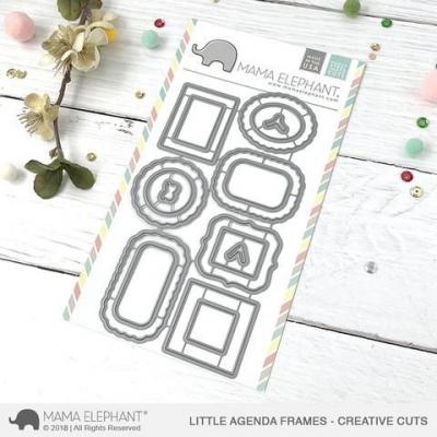 Mama Elephant Creative Cuts - Little Agenda Frames